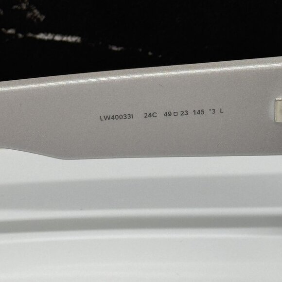 NEW LOEWE SILVER UNISEX SUNGLASSES LOEWE LW40033I 24C main image 10